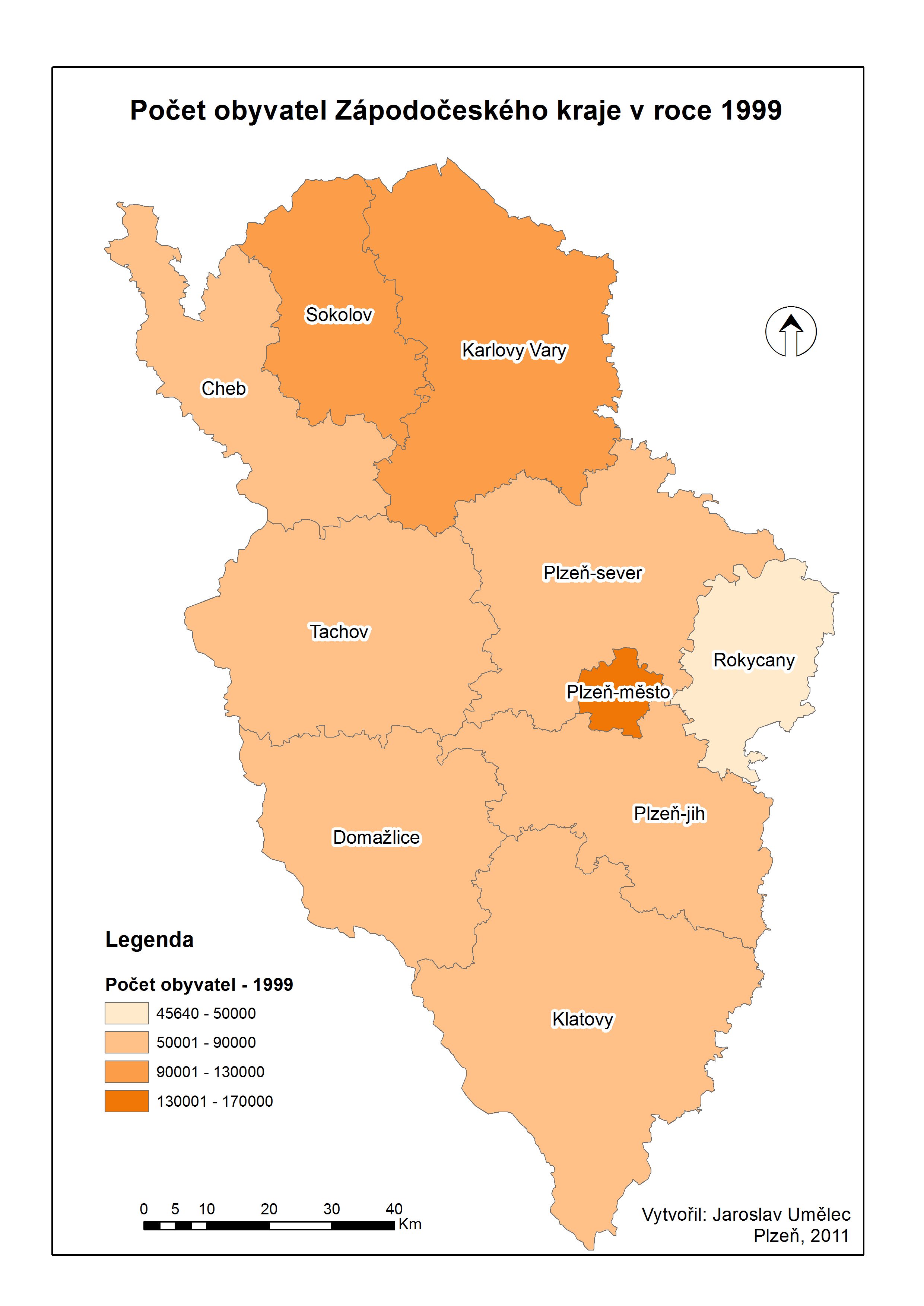 Výsledná mapa